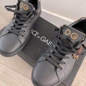 Black Dolce and gabbana sneakers wore only twice